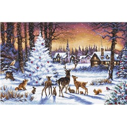 Набор для вышивания LETISTITCH  947 - Рождественский лес
