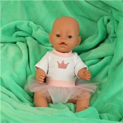 Одежда для бебиборна (рост 43 см) Боди и юбка-пачка, ОК-008, 1 комплект