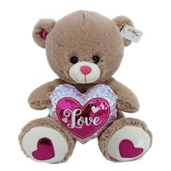 Мягкая игрушка Медведь с сердцем LOVE 32 см (арт. 4906)