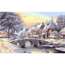 Набор для вышивания «Goblenset» (Гобелены)  0993 Зимний закат