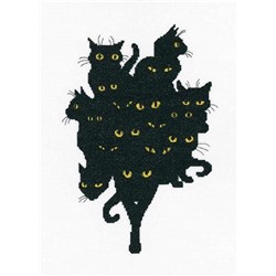 Набор для вышивания «РТО»  M670 - Среди черных котов
