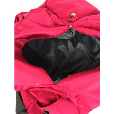 Сумка женская текстиль BoBo-6656,  1 отдел,  розовый 260722