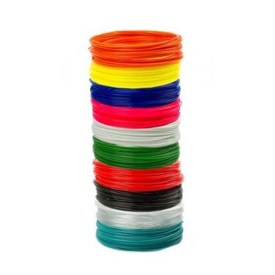 Набор ABS 10 пластика для ручки 3D (10 цветов х 10 метров) ZM461 Zoomi {Россия}