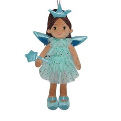 Мягкая Игрушка Кукла Фея в голубом платье (45см) M6050, (Junfa Toys Ltd)