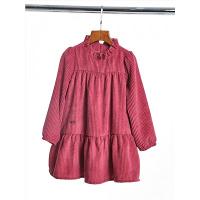 Платье для девочки (104-122см) UD 8057-1(2) бордовый