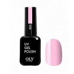OLYSTYLE Гель-лак для ногтей тон 053 пастельно-розовый