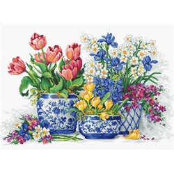 Набор для вышивания «Luca-S»  B2386 Весенние цветы