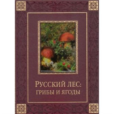 ВеликаяРоссия Русский лес. Грибы и ягоды (сост.Бутромеев В.П., Бутромеев В.В.) (кожа, золотые страницы), (ОлмаМедиагрупп, 2014), 7Б, c.448