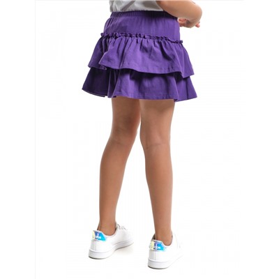 Юбка для девочки (92-116см) UD 3763-3(2) фиолетовый