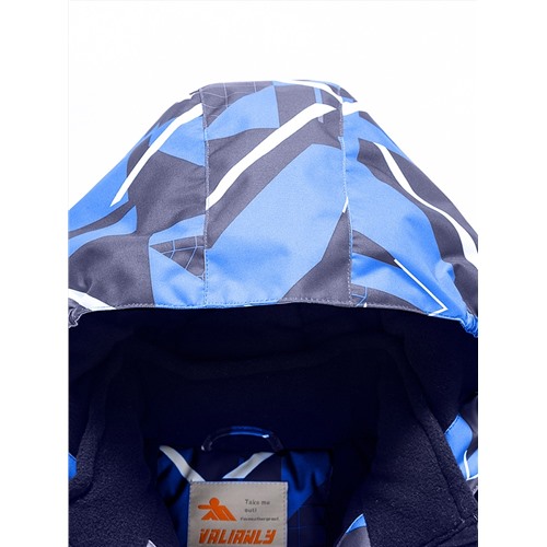 Горнолыжный костюм Valianly для мальчика синего цвета 9019S Размер 164
