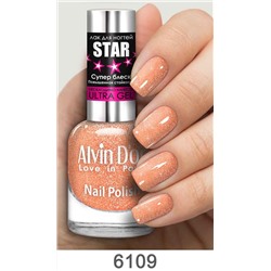 Alvin D`or Лак для ногтей STAR Супер блеск тон 6109  15мл