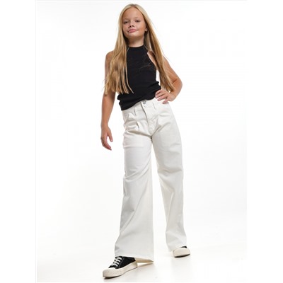 Белые джинсы для девочки (152-164см) 33-1074-1(4) белый