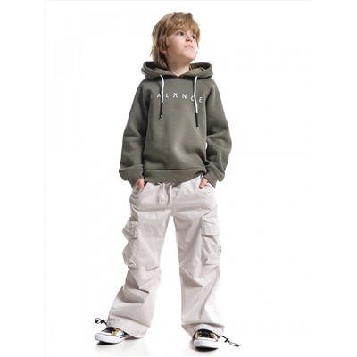 Джоггеры карго брюки для мальчика (128-146см) 33-7492-2(3) св.серый