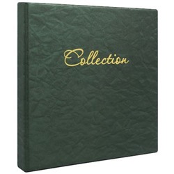 Альбом для коллекционирования банкнот 23,5х25 см зеленая ткань 2115.АК-408 ДПС