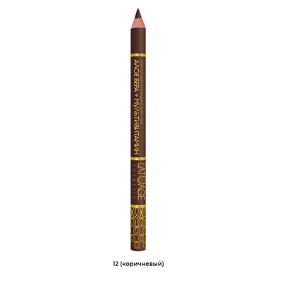 L’atuage Контурный карандаш для глаз №12 коричневый