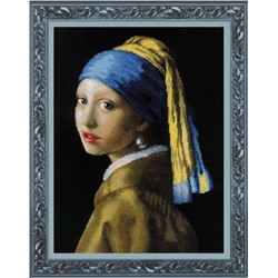 Набор для вышивания «Риолис» («Сотвори Сама»)  100/063 "Девушка с жемчужной сережкой"