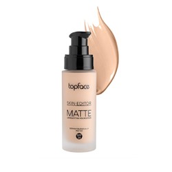 TopFace Тональная основа матовая Skin Editor Matte тон 06, сатиновый загар - PT465 (32мл)