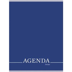 Тетрадь А4  80л клетка "Agenda. Blue" Т4804969 Эксмо