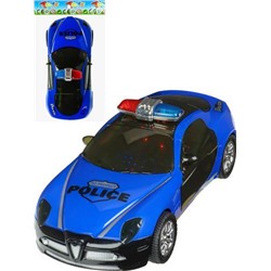 Машина Инерционная Полиция (19см, в пакете, от 3 лет) 1337821, (Рыжий кот)
