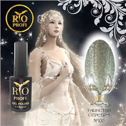 >Rio Profi Гель-лак каучуковый №100 Таинство Серебра, 7 мл