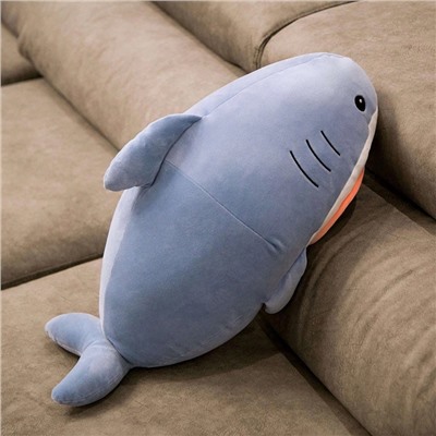 Мягкая игрушка Котик в костюме акулы 40 см
