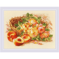 Набор для вышивания «Риолис» («Сотвори Сама»)  1827 "Сочный персик"