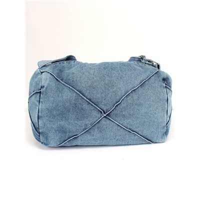 Сумка женская текстиль JN-76-8164,  1отд,  плечевой ремень,  голубой джинс 260093