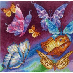 Вышивка крестом Andriana (Сделай своими руками)  Р-11 Радужные бабочки