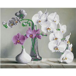 Набор для вышивания «MOSMARA»  ММН-016 Набор Орхидеи