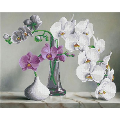 Набор для вышивания «MOSMARA»  ММН-016 Набор Орхидеи