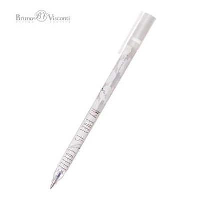 Ручка гелевая "UniWrite. COFFEE BREAK" 0.5 мм синяя 20-0305/06 Bruno Visconti
