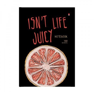 Престиж-блокнот А4 160л "JUICY LIFE. ГРЕЙПФРУТ" 3-160-490/13 Альт