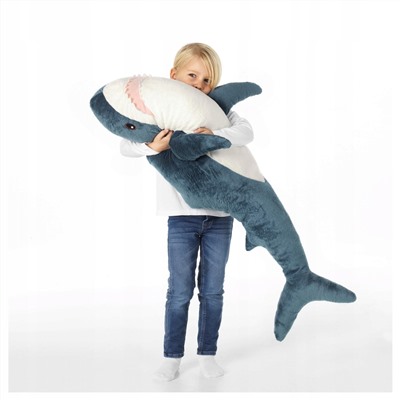 Мягкая игрушка подушка Акула 140 см