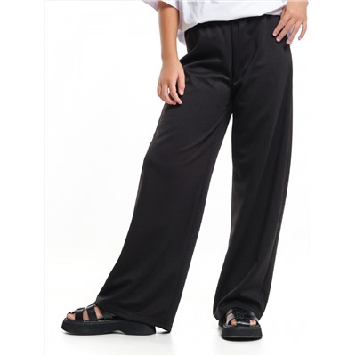 Брюки палаццо школьные штаны (128-146см) 33-7874-1(3) черный