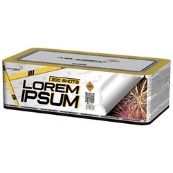 Салют LOREM IPSUM 200 залпов 0.8 калибр MC115 Maxsem