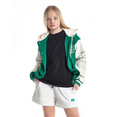 Бомбер (куртка) (152-164см) 33-7647-1(4) зеленый
