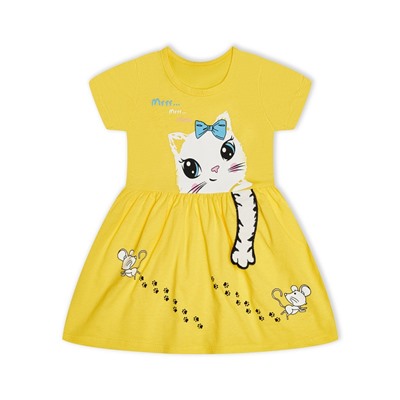 Платье Кошки-Мышки Лимонный