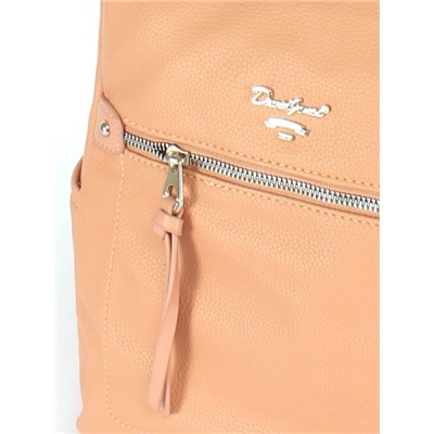 Рюкзак жен искусственная кожа DJ-6953-3-ORANGE,  1отд,  2внут+4внеш/карм,  оранжевый 253995