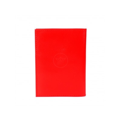 Обложка для автодокументов Premier-О-70 натуральная кожа алый сафьян (535)  212250