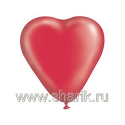 Шар Сердце 25" красное 1105-0045 GEMAR