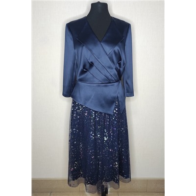 Платье Bazalini 4607 синий