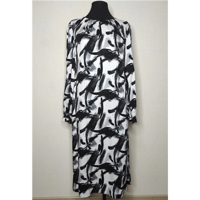 Платье Bazalini 4111-1 черно-бежевый