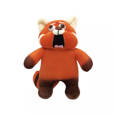 Мягкая игрушка Панда красная 23 см в ассортименте