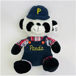 Мягкая игрушка Панда в кепке 55 см