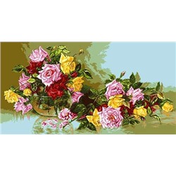 Набор для вышивания «Goblenset» (Гобелены)  0660 Прелесть роз
