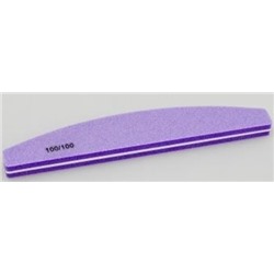 Блок шлифовочный БАНАН 100/100 грит (фиолетовый)