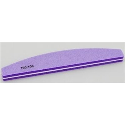 Блок шлифовочный БАНАН 100/100 грит (фиолетовый)