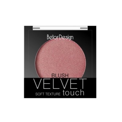 BelorDesign Румяна для лица Velvet Touch тон 102 розово-персиковый