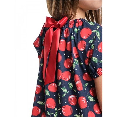 Платье для девочки (104-122см) UD 8071-2(2) черешня