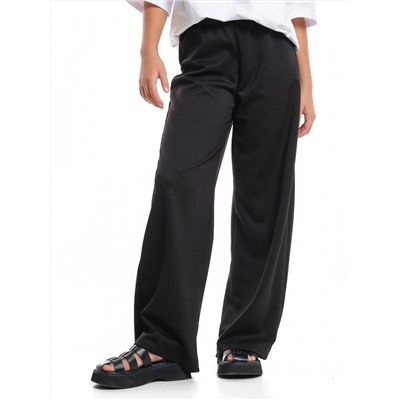 Брюки палаццо школьные штаны (128-146см) 33-7874-1(3) черный